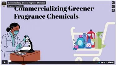Video: Commercializing Greener Fragrance Chemicals